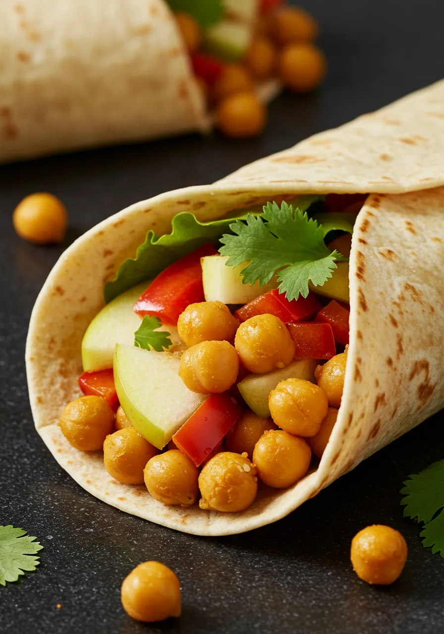 Chickpea Apple Wrap - secondary view